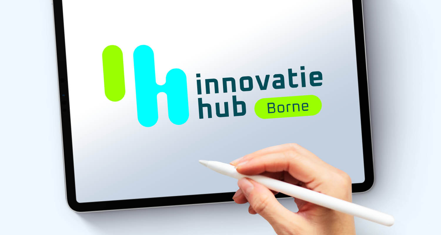 Logo ontwerp, merk identiteit en brand identity voor Innovatiehub Borne